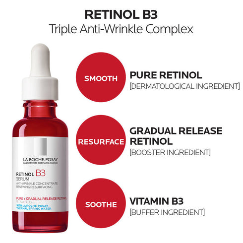LA ROCHE-POSAY Retinol B3 Serum 30ml-Matakana Pharmacy